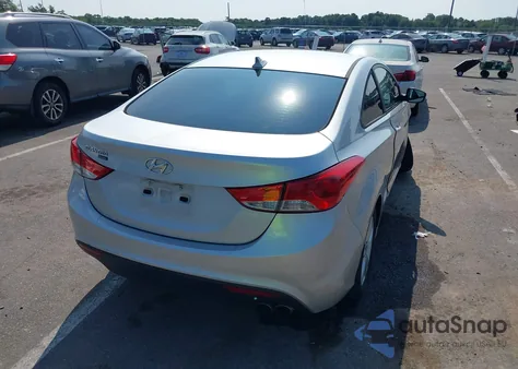 2013 Hyundai Elantra Gs из США, поврежденный, VIN KMHDH6AE2DU020235